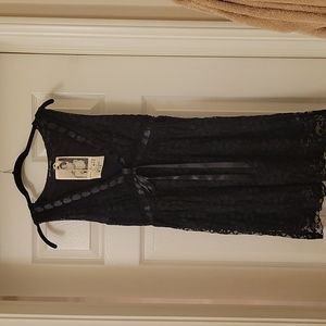 Ann Ferriday Lace Dress with Lining OS